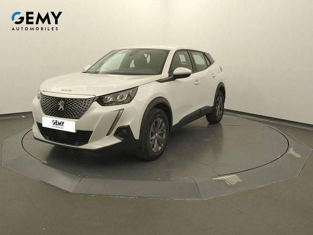 Blanc Utilisé 2021 Peugeot e-2008 Business-Line SUV | 13 979 € (Bon prix) - Image 1/4