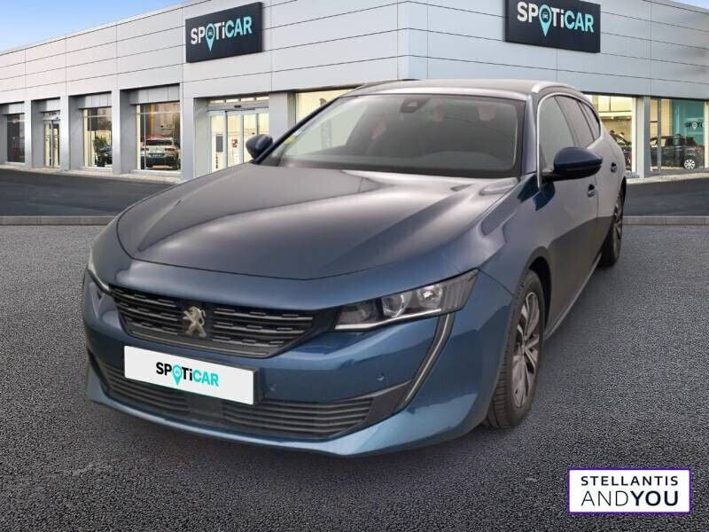 Bleu Utilisé 2020 Peugeot 508 Allure Break | 16 289 € (Prix juste) - Image 1/4