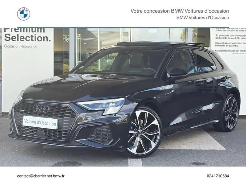 Noir Utilisé 2022 Audi 200 S-Line Berline | 34 900 € - Image 1/4