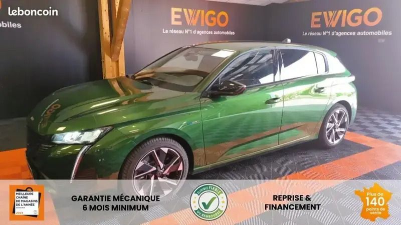 Vert Utilisé 2022 Peugeot 308 Allure Berline | 23 290 € (Bon prix) - Image 1/4