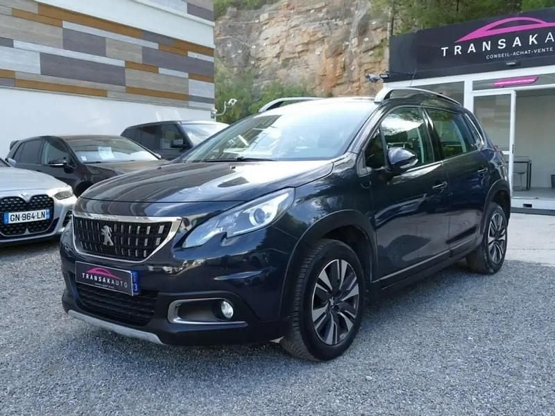 Gris Utilisé 2018 Peugeot 2008 Allure SUV | 7 990 € (Super prix) - Image 1/4