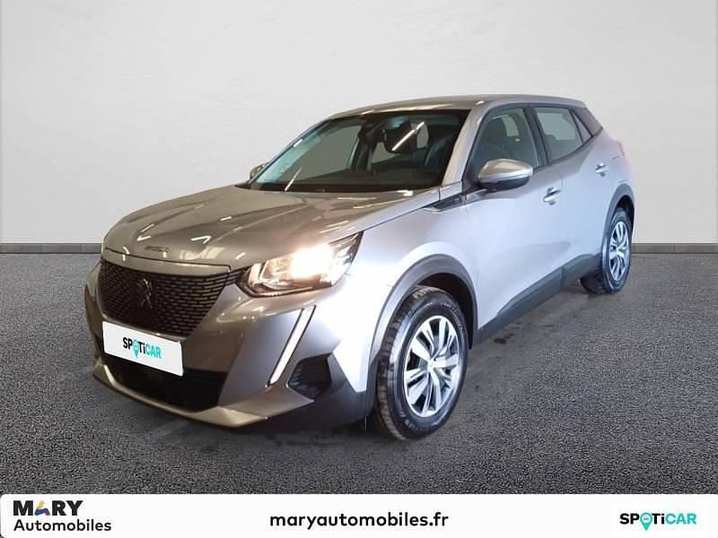 Gris Occasion 2021 Peugeot e-2008 Active SUV | 17 990 € (Prix juste) - Image 1/4