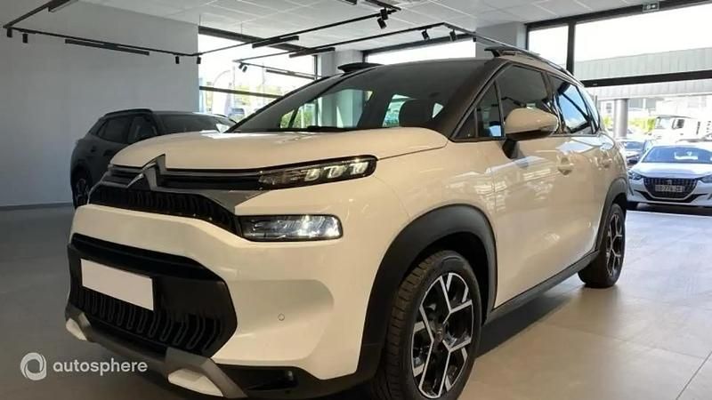 Blanc Utilisé 2022 Citroën C3 Aircross Shine SUV | 19 299 € (Prix juste) - Image 1/4
