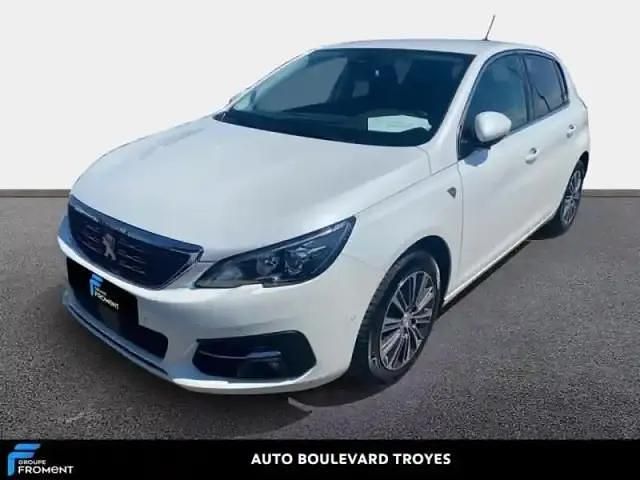 Blanc Utilisé 2021 Peugeot 308 S Berline | 14 490 € (Bon prix) - Image 1/4