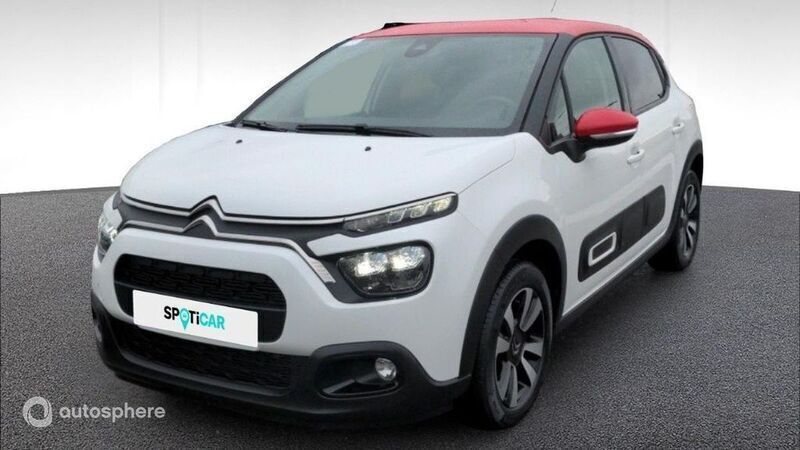 Blanc Utilisé 2023 Citroën C3 PureTech Citadine | 12 219 € (Prix juste) - Image 1/4