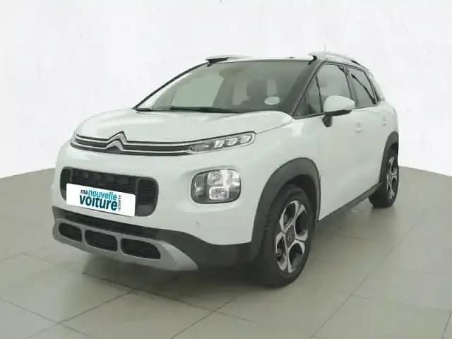 Blanc Utilisé 2021 Citroën C3 Aircross PureTech SUV | 16 599 € (Prix assez cher) - Image 1/4