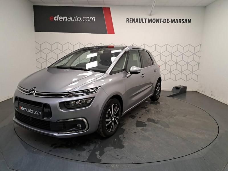 Gris Utilisé 2018 Citroën C4 SpaceTourer PureTech Monospace | 13 990 € (Bon prix) - Image 1/4