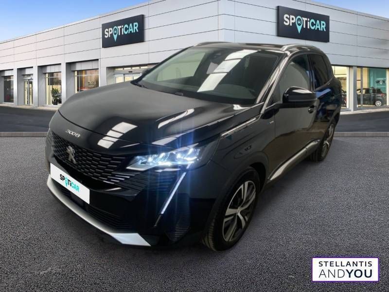 Noir Utilisé 2021 Peugeot 3008 Allure | 21 790 € (Prix juste) - Image 1/3