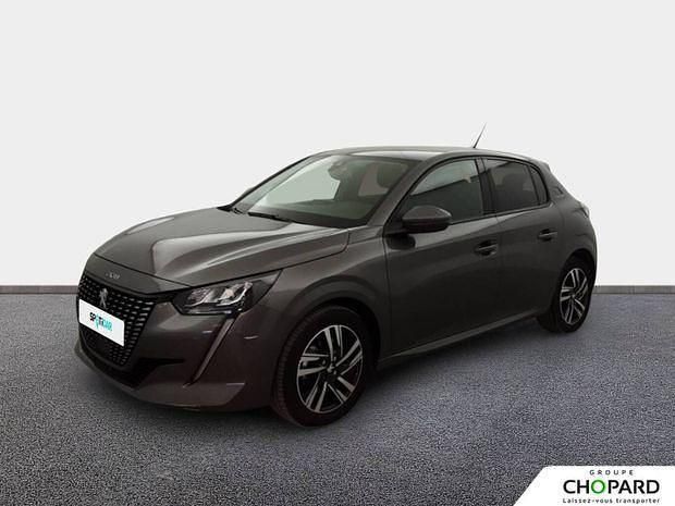 Gris Utilisé 2021 Peugeot 208 Citadine | 14 290 € (Prix juste) - Image 1/4