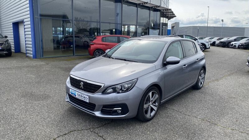Gris Utilisé 2018 Peugeot 308 Style Berline | 9 990 € (Prix juste) - Image 1/4