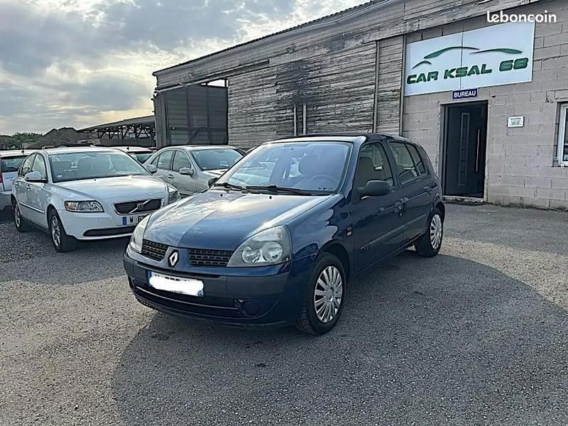Bleu Utilisé 2002 Renault Clio II Expression Berline | 3 999 € (Prix juste) - Image 1/4