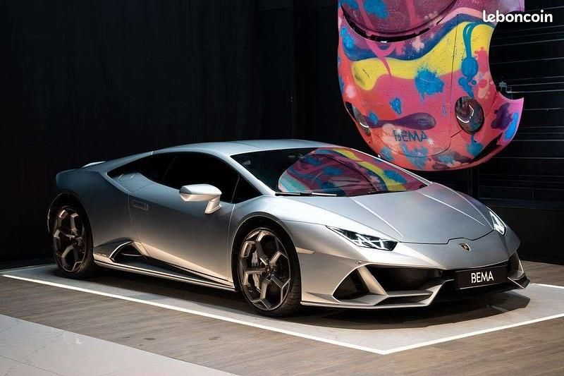 Occasion Lamborghini Huracán 642 ch (472 kW) 2021 Gris Coupé