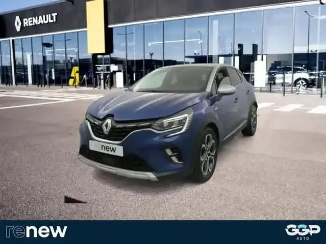 Bleu Occasion 2021 Renault Captur Intens SUV | 16 499 € (Bon prix) - Image 1/4