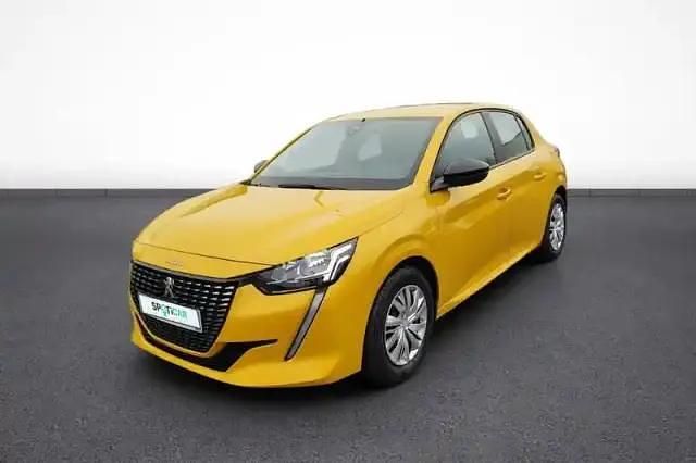 Jaune Utilisé 2022 Peugeot 208 Active Citadine | 10 979 € (Bon prix) - Image 1/4