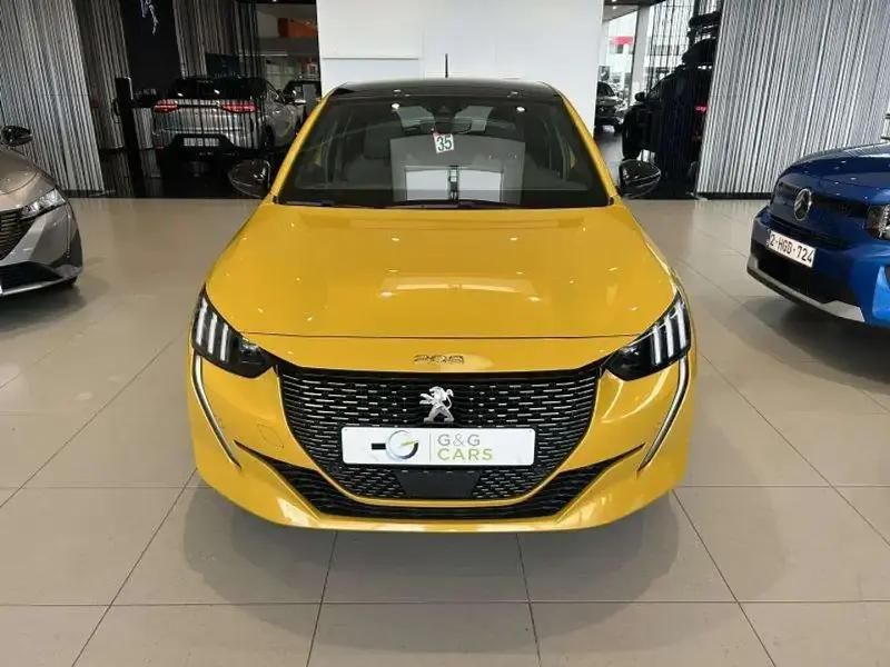 Jaune Utilisé 2020 Peugeot 208 GT-line Citadine | 15 990 € (Prix juste) - Image 1/4