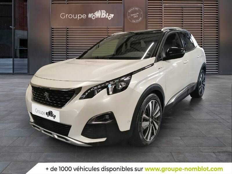 Blanc Utilisé 2020 Peugeot 3008 SUV | 22 490 € (Prix juste) - Image 1/3