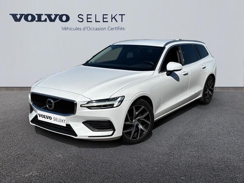 Blanc Utilisé 2021 Volvo V60 Business Edition Break | 27 499 € (Bon prix) - Image 1/4