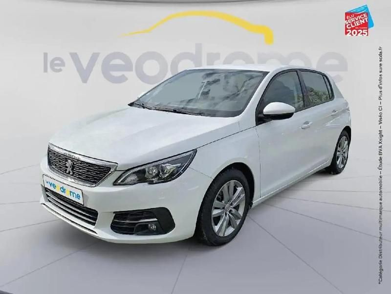 Blanc Utilisé 2019 Peugeot 308 Allure Berline | 11 499 € (Bon prix) - Image 1/4