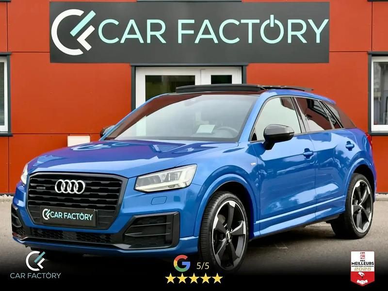 Bleu Utilisé 2018 Audi Q2 S-Line SUV | 26 990 € (Prix juste) - Image 1/4
