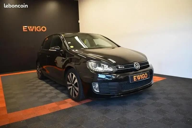 Noir Utilisé 2011 VW Golf VI GTD Break | 12 290 € (Prix assez cher) - Image 1/4