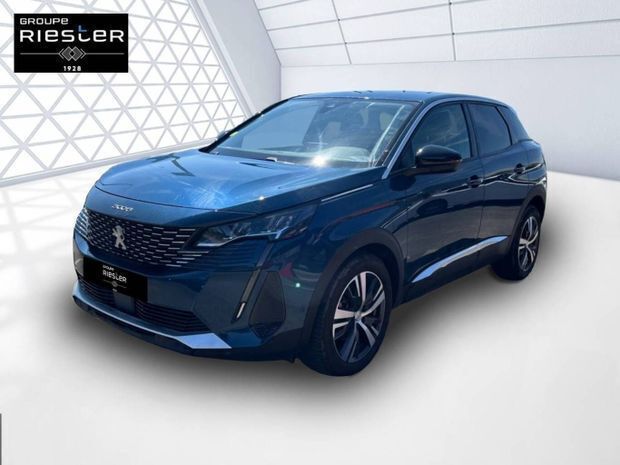 Bleu Utilisé 2022 Peugeot 3008 Allure | 24 950 € (Prix juste) - Image 1/4