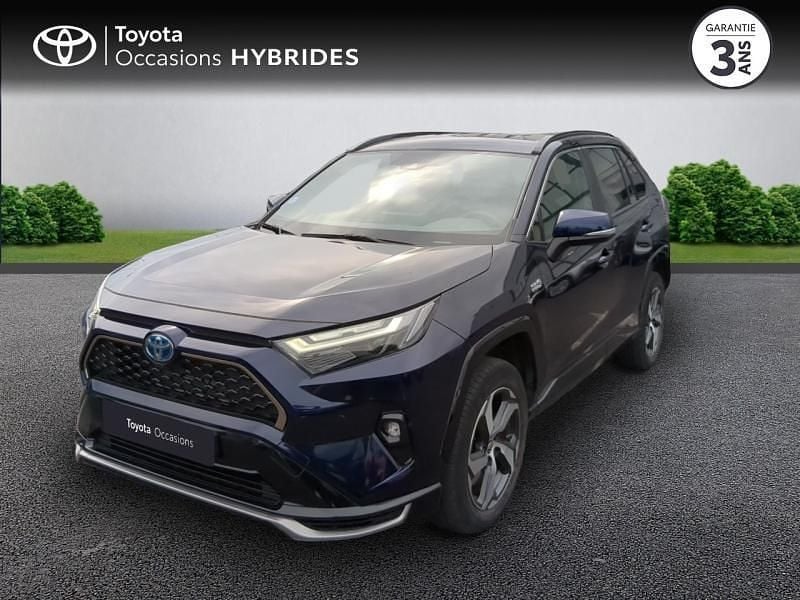 Bleu Utilisé 2022 Toyota RAV4 Hybrid Design SUV | 42 850 € (Prix assez cher) - Image 1/4