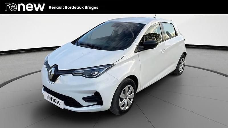 Blanc Utilisé 2021 Renault Zoe Life Citadine | 12 290 € (Bon prix) - Image 1/4
