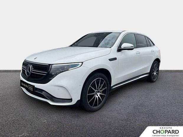 Blanc Utilisé 2022 Mercedes EQC400 AMG line SUV | 38 690 € (Super prix) - Image 1/4