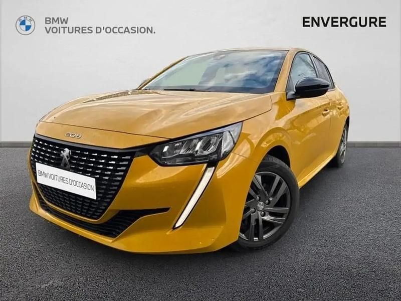 Occasion Peugeot 208 Style 103 ch (75 kW) 2022 Jaune Citadine