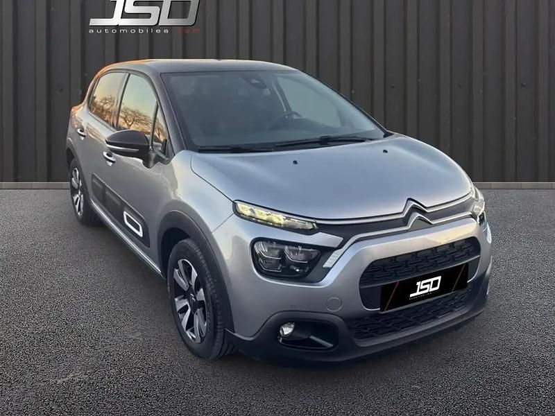Gris Occasion 2023 Citroën C3 PureTech Citadine | 11 499 € (Bon prix) - Image 1/4