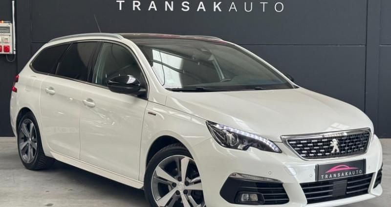 Blanc Utilisé 2018 Peugeot 308 GT-line Break | 9 490 € (Prix juste) - Image 1/4