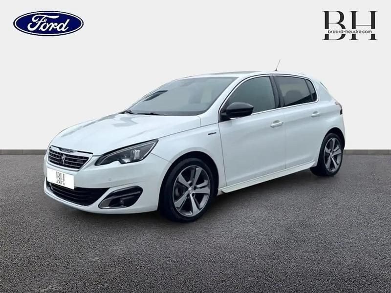 Blanc Occasion 2016 Peugeot 308 GT-line Berline | 11 380 € (Prix juste) - Image 1/4