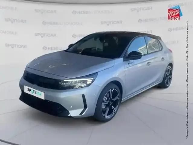 Gris kristall métallisé/toit noir karbon Occasion 2025 Opel Corsa GSe Berline | 23 999 € - Image 1/4