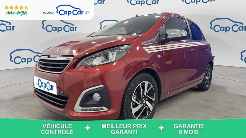 Rouge Occasion 2019 Peugeot 108 Collection Citadine | 6 999 € (Bon prix) - Image 1/4