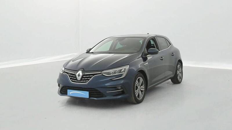 Bleu Occasion 2021 Renault Mégane IV Intens Berline | 17 190 € (Prix assez cher) - Image 1/1