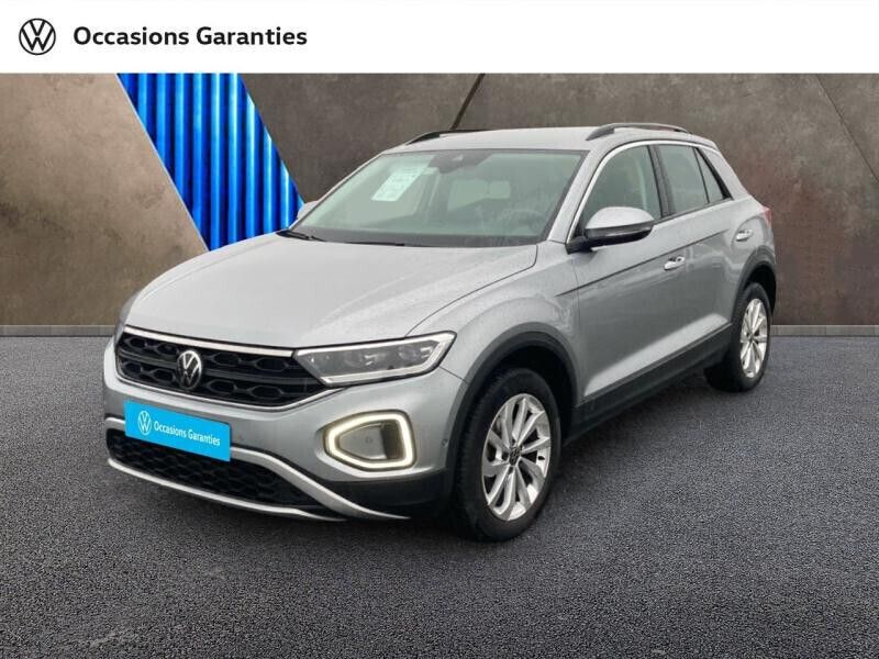Gris Utilisé 2022 VW T-Roc Life SUV | 21 979 € (Prix juste) - Image 1/4