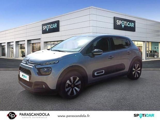 Noir Utilisé 2023 Citroën C3 PureTech Citadine | 15 990 € (Prix juste) - Image 1/4