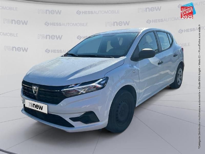 Blanc Utilisé 2022 Dacia Sandero Essentiel Citadine | 10 999 € (Super prix) - Image 1/4
