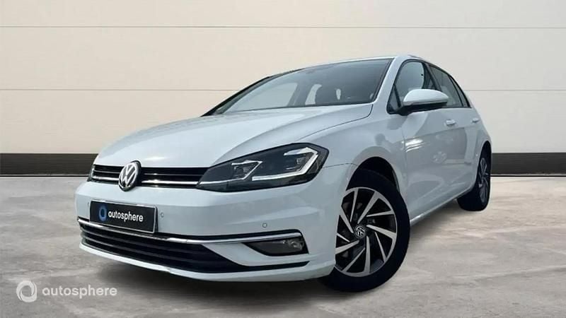 Gris Utilisé 2017 VW Golf VII Sound Berline | 16 499 € (Bon prix) - Image 1/4