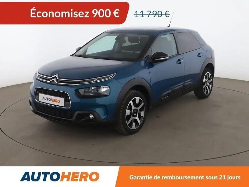 Bleu Utilisé 2019 Citroën C4 Cactus PureTech Citadine | 10 890 € (Bon prix) - Image 1/2