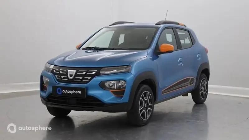 Bleu Utilisé 2022 Dacia Spring Comfort Plus Citadine | 9 999 € (Prix juste) - Image 1/4