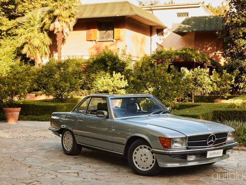 Gris Occasion 1983 Mercedes SL500 Cabriolet | 45 000 € - Image 1/4