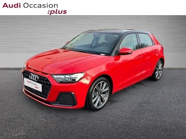 Occasion Audi A1 Sportback Design 116 ch (85 kW) 2025 Rouge progressif métallisé noir mythe métallisé Citadine