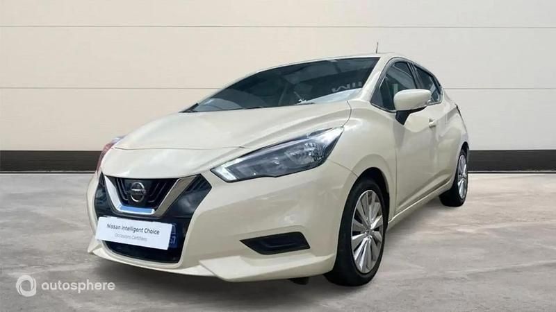 Beige Utilisé 2021 Nissan Micra Acenta Citadine | 12 499 € (Prix juste) - Image 1/4