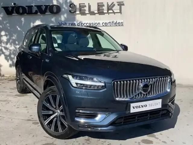 Bleu denim métallisé Utilisé 2020 Volvo XC90 Inscription SUV | 59 900 € - Image 1/4