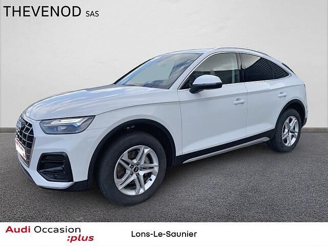 Blanc glacier métallisé Utilisé 2023 Audi Q5 Sportback Design SUV | 45 900 € (Super prix) - Image 1/4