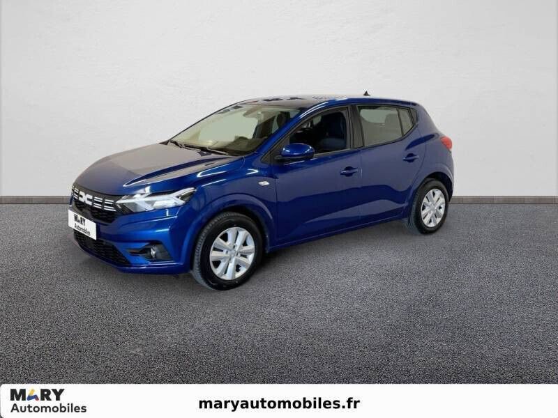 Bleu Utilisé 2023 Dacia Sandero Expression Citadine | 14 990 € (Prix juste) - Image 1/4