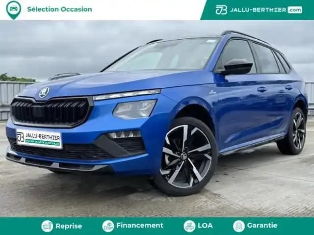 Bleu Utilisé 2024 Skoda Kamiq Monte Carlo SUV | 24 489 € (Prix juste) - Image 1/4