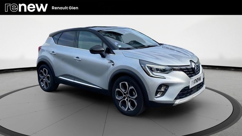 Gris Utilisé 2020 Renault Captur Intens SUV | 16 990 € (Prix juste) - Image 1/4