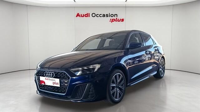 Bleu navarre métallisé Utilisé 2024 Audi A1 Sportback S-Line Citadine | 30 576 € (Prix assez cher) - Image 1/4
